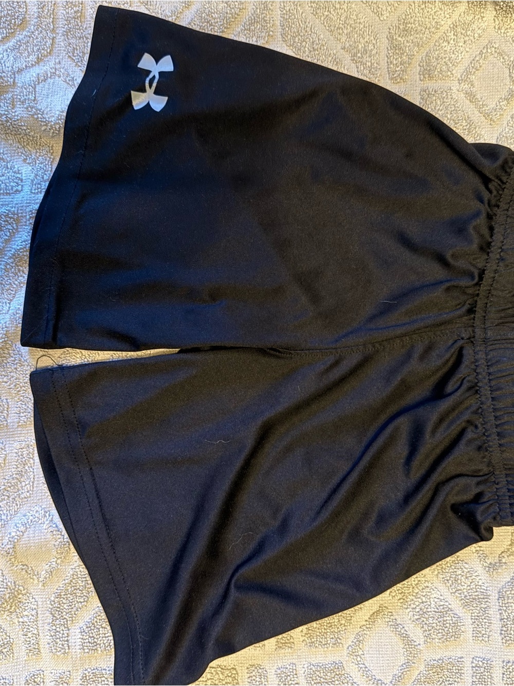 Under Armour Black Kids Athletic Shorts